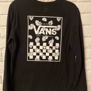 Like new Vans Daisy long sleeve cotton tee size Medium